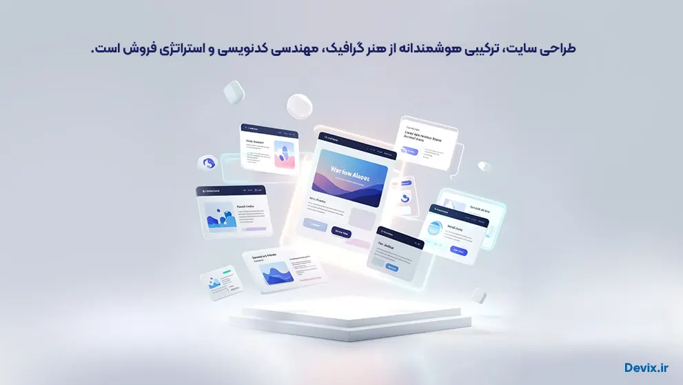 طراحی سایت چیست؟ راهنمای کامل ساخت وبسایت از صفر
