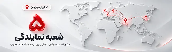 شعب و نمایندگی‌های دویکس در ایران و اروپا